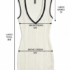 Chaleco Tejido H&M Divided - Estilo Preppy Aesthetic - Talla S